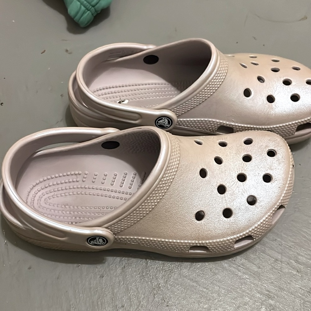 Lavender crocs